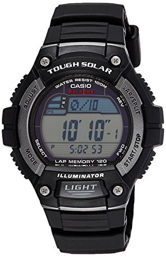 Men's WS220-1A Tough Solar Digital Sport Watch - Walmart.com
