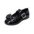 thumbnail image 2 of Willtoo Women's Dress Shoes Mary Jane Polka Dot Bow Ballet Flats Adjustable Buckle Strap Round Toe Non Slip Flat Shoes Party Wedding School Shoes, 2 of 5