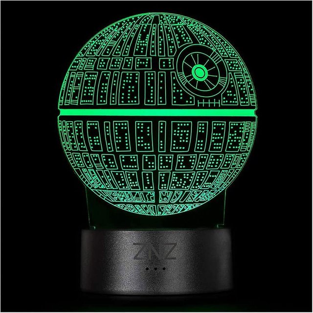 Vadeture 3d ilusión Star Wars luz nocturna para niños juguetes de Star Wars para regalos de cumpleaños 11