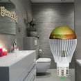 thumbnail image 2 of AC85-265V 10W E27 RGBW LED Light Bulb Colorful Decorating Lamp with Remote Control, 2 of 14