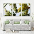 thumbnail image 2 of IDEA4WALL 3 Piece Canvas Wall Art Tropical Palm Trees Canvas Prints Framed Wall Art Decor, 2 of 4