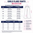 thumbnail image 5 of HILEELANG Girls Flare Pants with Pockets, Stretch Pull-On School Pants, Light Khaki, 5 of 12