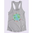 thumbnail image 3 of Rainbow Hope Collection C. Racerback Tank Women -June Erica Vess Designs, Female Large, 3 of 4