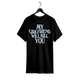 thumbnail image 1 of Camiseta divertida "Mi novia te matará", regalo para novio, camiseta de pareja, San Valentín, camiseta unisex de manga corta, color azul marino., 1 of 6