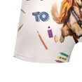 thumbnail image 5 of Back to School Cute Golden Retriever All Over Print Boxer Briefs Underwear for Men Dad Goldens Dog Lover Gifts Idea - 13010, 5 of 6