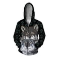 thumbnail image 3 of Sudadera con capucha de vanguardia con estampado 3D para hombre, sudaderas con gráficos de Ghost Wolf Knight, cómodas sudaderas con capucha y cremallera holgadas a la moda, 3 of 5