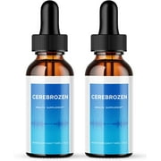 (2 Pack) Cerebrozen - Cerebrozen Drops - Healthy Hearing Supplement, Advanced Formula for Ear Health, Natural Support for Tinnitus, Cerebrozen 24, Cerebro Zen Reviews