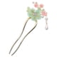 thumbnail image 1 of ColoMX Palillo para moño para el pelo, tenedor para el pelo con flores, estilo antiguo, accesorio para el cabello Hanfu para mujer, 1 of 8