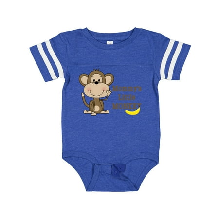 

Inktastic Mommy s Little Monkey Gift Baby Boy or Baby Girl Bodysuit