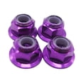 thumbnail image 1 of Wweixi 4x Écrou de Blocage de Roue en Alliage d'Aluminium en Nylon pour 1/10 Axial SCX10 Crawler SCX0036 Numéro de Pièce Écrou de Blocage de Roue pour 1Set Axial SCX10 Violet, 1 of 6