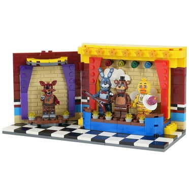 JsLTCustoms Five Nights At Freddys Stage Kids Building Blocks, ABS