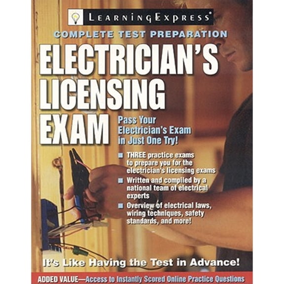 Pre-Owned Electrician's Licensing Exam (Paperback) 1576856844 9781576856840