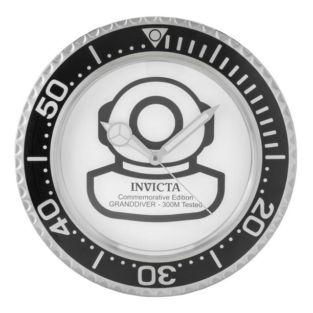 Invicta Grand Diver 14" Quartz Wall Clock
