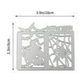 thumbnail image 2 of Metal Cutting Die Cut Mold Halloween Decoration Scrapbook Paper Spider Stencil, 2 of 7