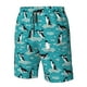 thumbnail image 4 of Balery Penguins On The Ice In The Sea Traje de Baño Estilo Hawaiano para Hombre, Shorts de Secado Rápido con Bolsillos-Medium, 4 of 6