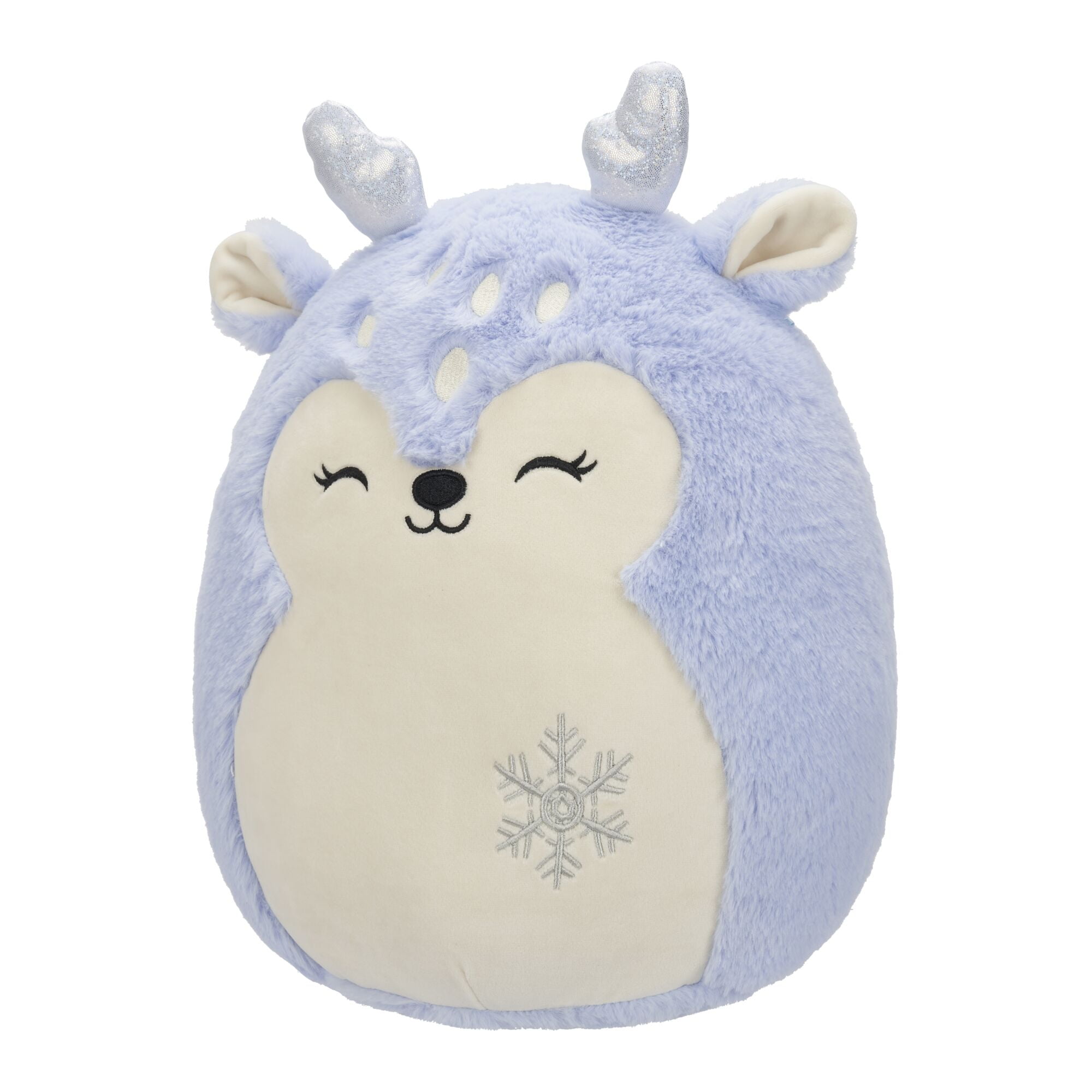 Squishmallows FuzzAMallow Official 12 inch Farryn the Purple Fawn - Child's Ultra Soft Plush Toy
