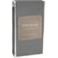 thumbnail image 4 of Woven Trends Hotel Luxury Bed Sheets Set - 1800 Series Supreme Collection, Extra Deep Pockets Full Sheets, Wrinkle Fade Stain Resistant, Softest Sheets (Full, Gray), 4 of 4
