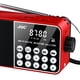 thumbnail image 5 of Radio Banda Completa Pantalla Digital LED Mini MP3 Portátil para Personas Mayores (gris), 5 of 6