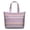 Geometric, variant on Colorful Butterfly Pattern Duffel for Women, Cute Artistic Travel Bag, Lightweight Weekender with Floral Print