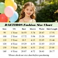 thumbnail image 2 of DAETIROS Girls Off Shoulder Sundress Puff Sleeve Bubble Pleated Toddler Party Princess Dress with Smocked Chest & Ruffled Tiered Skirt – Summer Casual, 2 of 8