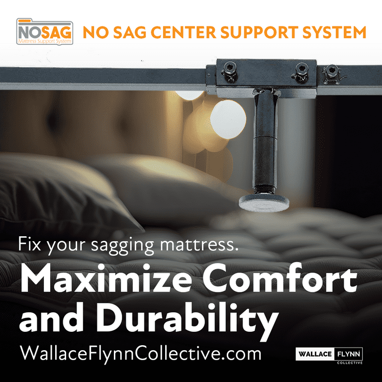 bedCLAW No-Sag Mattress Slats Center Support - Universal Size Adjusts from  Full to Cali-King 
