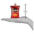 thumbnail image 4 of Old World Christmas 3.00In Nacho Cheese Doritos Chip Bag, Glass, Ornament Snack Food Taco 32559, 4 of 5