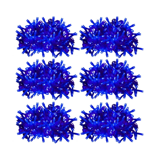 Serie Tira Navideña Navicolors Luz LED Azul 60 Focos 3 m 8 Funciones