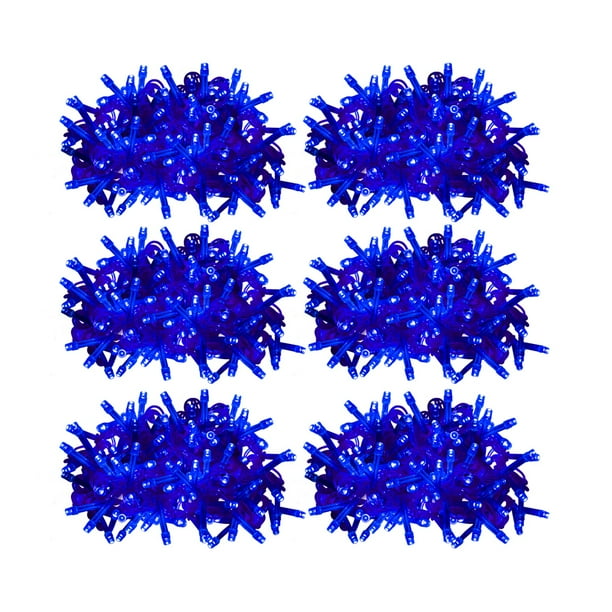 Serie Tira Navideña Navicolors Luz LED Azul 60 Focos 3 m 8 Funciones