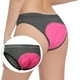 thumbnail image 5 of Ropa interior de ciclismo acolchada para mujer con acolchado 3D para bicicleta. Pantalones cortos de ciclismo. 2XL, 5 of 9