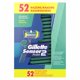 thumbnail image 1 of Maquinillas de afeitar desechables Gillette CustomPlus 52 unidades, 1 of 1