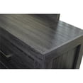 thumbnail image 2 of Weathered Gray Wood 3pc Bedroom Set with Queen Platform Storage Bed, 2 of 6