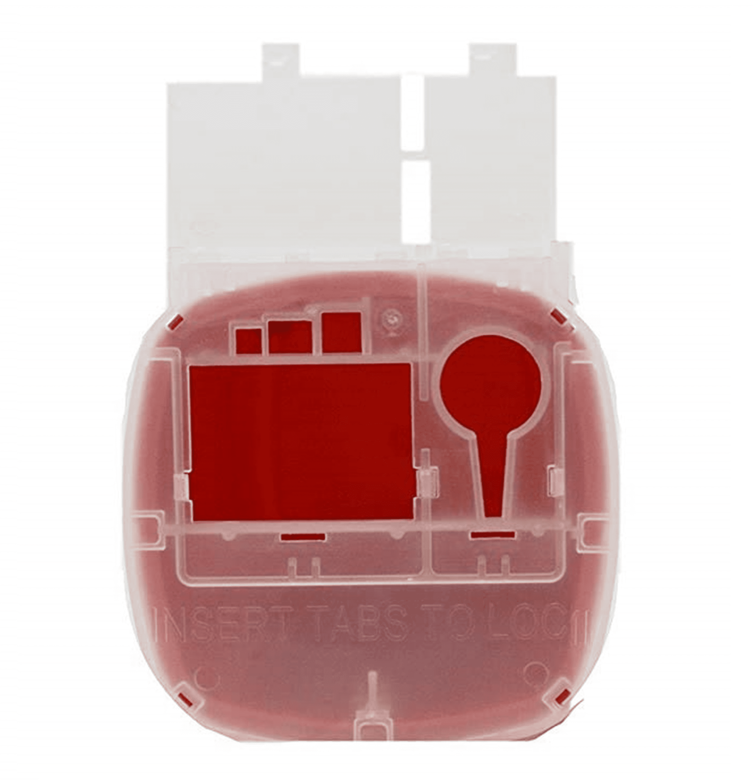 Dealmed Sharps Container, 2 Quart Flip Lid, Red (Case of 60)
