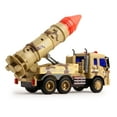 thumbnail image 5 of Vokodo Military Launcher Truck Push And Go With Lights Sounds And Pull Back Missile Kids Friction Powered Army Fighter Carrier Vehicle Pretend Play Armored Toy Car Great Gift For Children Boys Girls, 5 of 7