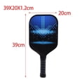 thumbnail image 4 of Premium Pickleball Paddle Only Ergonomic Grip Pickle Ball Racquet For Player Style C | With Half Cover, Made Of High Quality Glass Fiber, 4 of 5