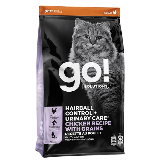 Feline Adult - Hairball Control & Urinary Care - Chicken with Grains - Dry Cat Food