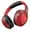 Red, variant on TECSIRE A2 Bluetooth Headphone Wireless Headset Over The Ear High Fidelity Bass Stereo Detachable Microphone Support AUX Micro SD Card FM Breathing Backlight