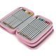 thumbnail image 4 of Bolsa de almacenamiento de bolígrafos sólida de 4 niveles Bolsa de almacenamiento de bolígrafos de gran capacidad (rosa), 4 of 4