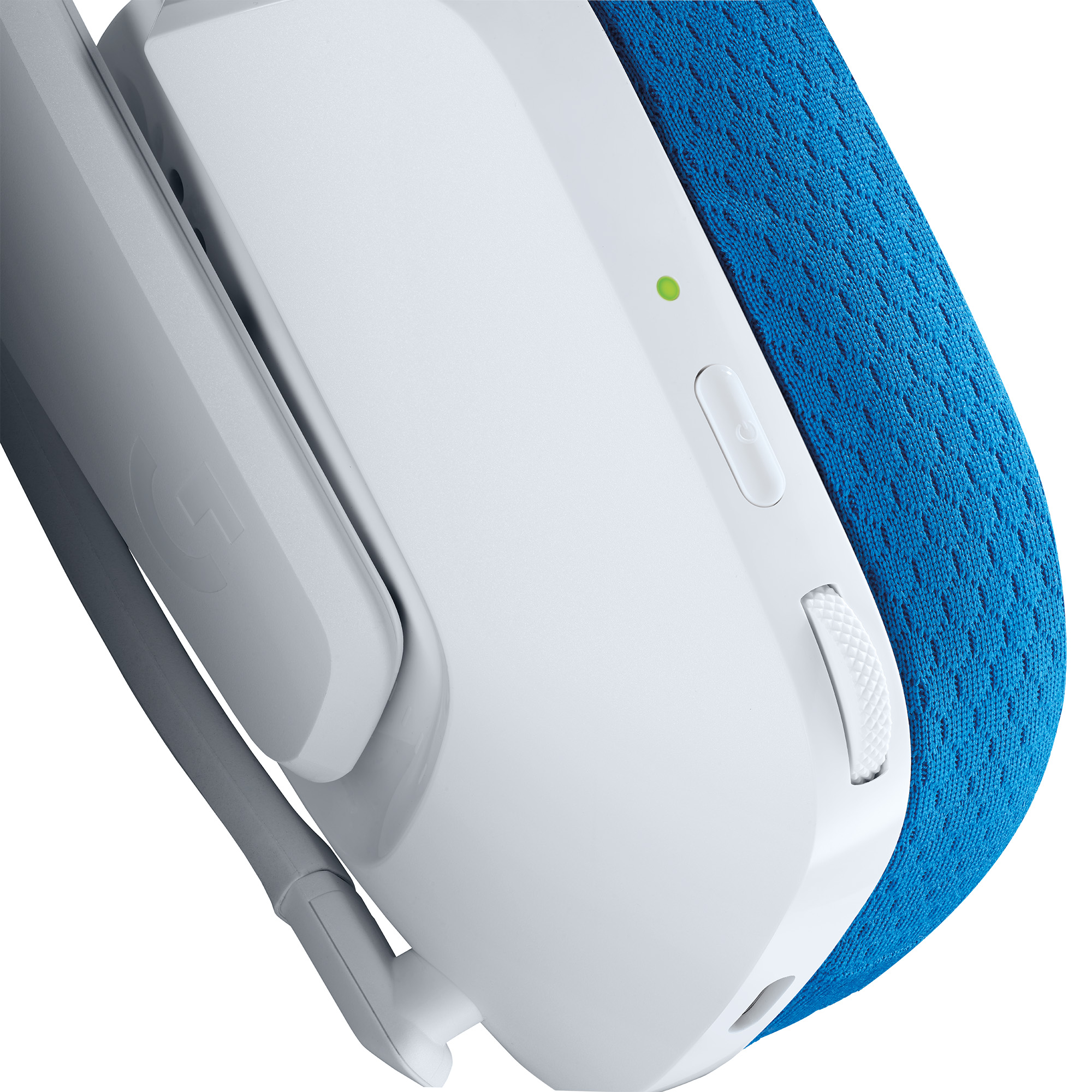 Logitech G535 Lightspeed Wireless Gaming Headset, White photo 4