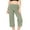 AMERICANO, variant on Women's Cotton Fold Over Capri Lounge Yoga Pants (S-3XL)