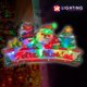 thumbnail image 4 of Decoraciones Navideñas Luminosas Colgante Multicolor Luz Led Santa/Feliz Navidad YANKON YK-NAV-FLUZ0201, 4 of 4