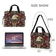 thumbnail image 3 of FORMRS 16" Laptop Bag Carrying Sleeve Case with Handle Travel Shoulder Briefcase, Red Abstract Eagle, 3 of 8