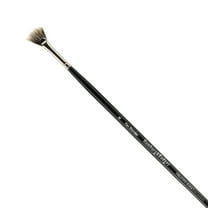 Creative Mark Hamburg Premiere Professional Oil Painting Brushes - Fan #2 Oil Paint Brush - Handmade in Germany, Natural & Synthetic Hair Blend, Long Triple-Lacquered Birch Handle