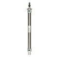 thumbnail image 1 of Graflsoa Vérin Pneumatique Compact en Acier Inoxydable MA20*100, Double Action, Alésage de 20 mm, Course de 100 mm, Grande Durabilité pour l'Automatisation Industrielle, 1 of 6