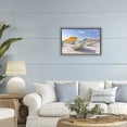thumbnail image 2 of Stupell Industries South Miami Beach Chairs Brown Framed Floater Canvas Wall Art design by Richard Silver, 17 x 25, 2 of 9