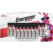 Energizer MAX AA Batteries (16 Pack), Double A Alkaline Batteries, Pack of 16 batteries