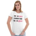 thumbnail image 3 of Christian Pink Ribbon Breast Cancer Womens Slim Fit Graphic Tee Brisco Brands L, 3 of 5