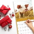 thumbnail image 3 of 2026 Wall Calendar, Pig Calendar 2026,PIG Monthly Wall Calendar, 12" x 24" Open,Family Planner Calendar, Home & Office Organizer,Hangable, 3 of 6