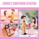 thumbnail image 4 of 2 pares de figuras de pareja románticas, micropaisaje, decoración, modelo de pareja romántica, 4 of 7