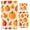 Pumpkin, variant on Fuklindy 3 Piece Bathroom Towels Set Christmas Series Bath Hand Towels, 1 Oversized Bath Towel, 1 Hand Towel, 1 Washcloth, Multipurpose for Bathroom, Hotel, Gym, Spa and Beach, Best Christmas Gift