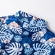thumbnail image 4 of Gibobby Conjunto Niñas Camisa con estampado tropical para niños Pantalones de playa Ropa para niños Conjunto para niños de viaje junto al mar(Azul, 9-12 Meses), 4 of 5